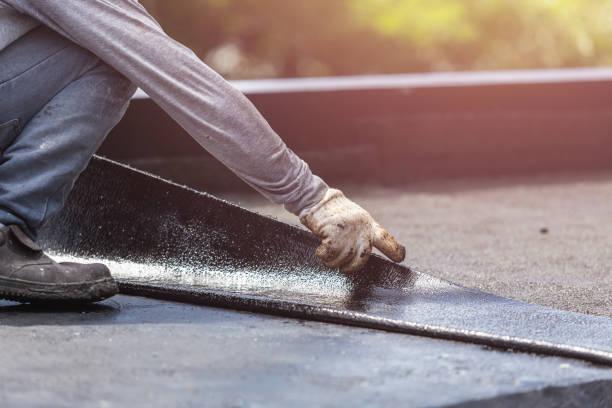 Professional Crawl Space Encapsulation technician working in Carey, OH